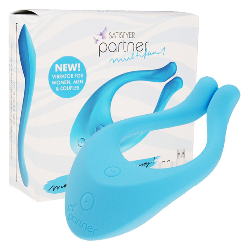 Satisfyer サティスファイヤー パートナー マルチファン 1 ブルー