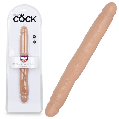King Cock キングコック 12インチスリムダブルディルド