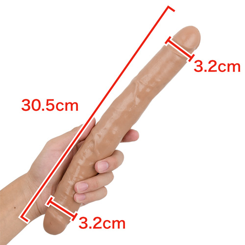 King Cock キングコック 12インチスリムダブルディルド画像2
