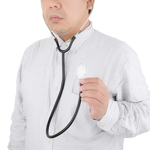 お医者さんごっこ 聴診器 くろいろ画像3