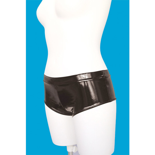 シャイニングエナメルショートパンツ おとこの娘用2Lサイズ画像3