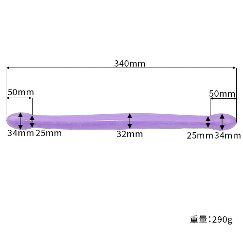 双頭ディルド Double Whammy（ダブルワーミー）画像2