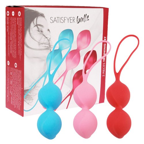 【膣トレ】Satisfyer サティスファイヤーボール (ダブルボール)