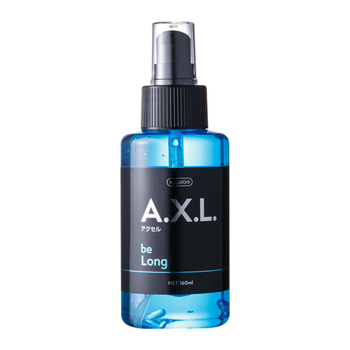 男性用セルフケアジェル A.X.L. アクセル　be Long（ブルー）