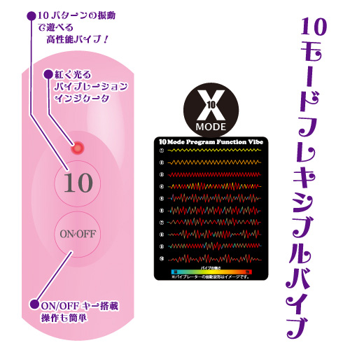 フレキシブルに曲がるシャフトを強化 マジカルスティック ピンク 2画像3