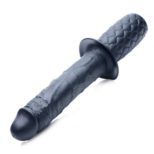 ズコズコ抜き差ししたり挿れっぱで振動を楽しめるストレートバイブ The Real 10X Silicone Vibrating Thruster