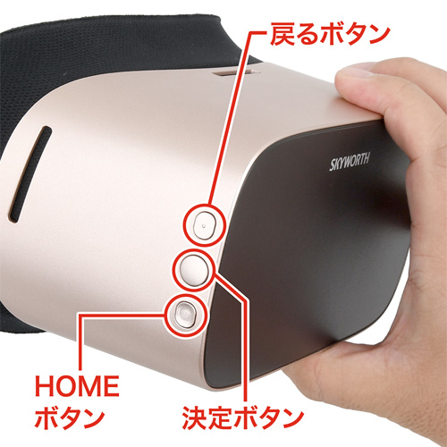 アダルトに特化したVR動画用HMD SKYWORTH-4D S801画像5