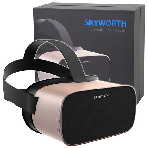アダルトに特化したVR動画用HMD SKYWORTH-4D S801