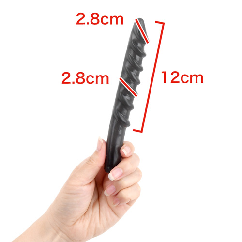 アナルザドクター STICK LARGE ブラック ピンク画像2