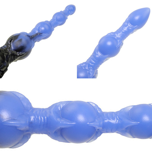 アナルビーズ的な使い方もできるディルド 龍宝玉画像5