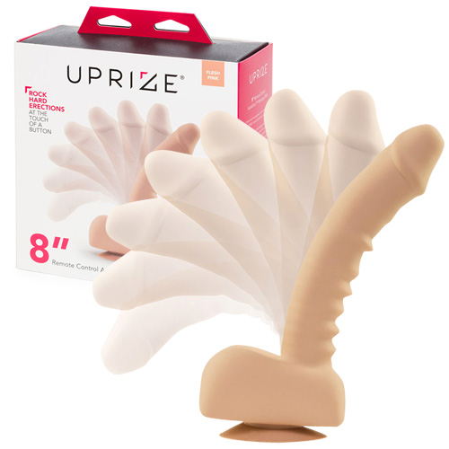 ムクムクっと起き上がるディルド UPRIZE アップライズ 8インチ