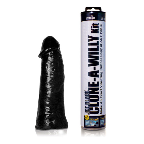 アナタのイチモツを黒光りで再現する自作ディルドキット CLONE-A-WILLY Jet Black
