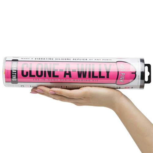 ド派手なピンクシリコン素材でディルドを自作！ CLONE-A-WILLY Hot Pink画像3