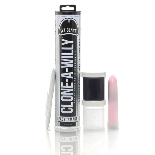 アナタのイチモツを黒光りで再現する自作ディルドキット CLONE-A-WILLY Jet Black画像2
