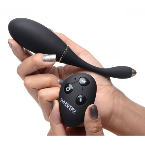 声で起動したり振動を変化させたりできるリモバイ Voice Activated 10X Vibrating Egg with Remote Control画像2