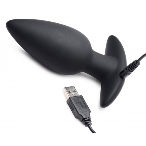 音声入力モードを搭載した電動アナルプラグ Voice Activated 10X Vibrating Butt Plug with Remote control画像5