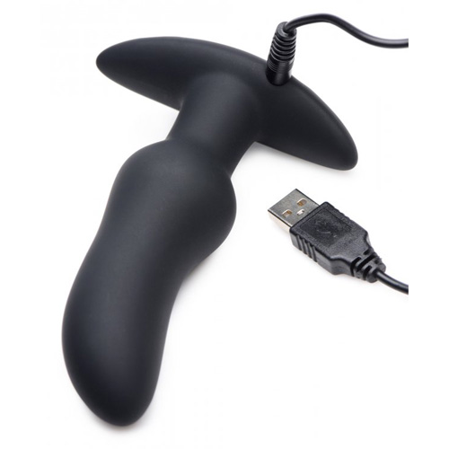 音による刺激変化機能を搭載したアナルバイブ Voice Activated 10X Vibrating Prostate Plug with Remote control画像2