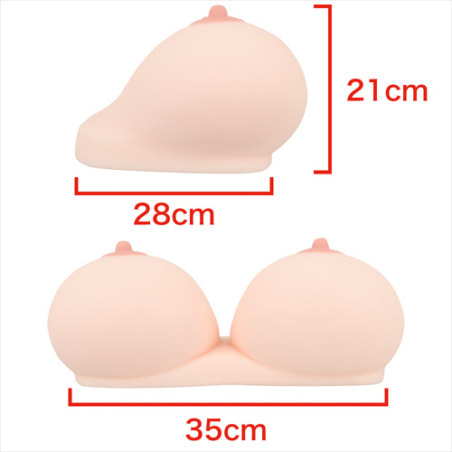 重量12kgに乳輪のモントゴメリー腺もあり！ EXっぱい （えくすとらっぱい）画像3
