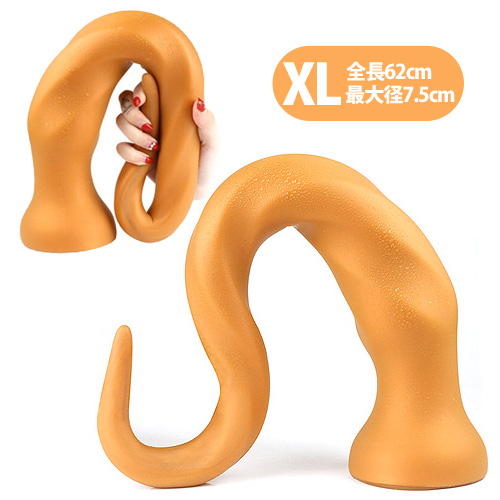 スムーステイルスーパーソフトディルドXL