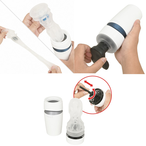 TENGA AERO Silver/Cobalt エアロ シルバーリング/コバルトリング画像7