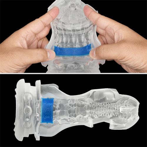 TENGA AERO Silver/Cobalt エアロ シルバーリング/コバルトリング画像3