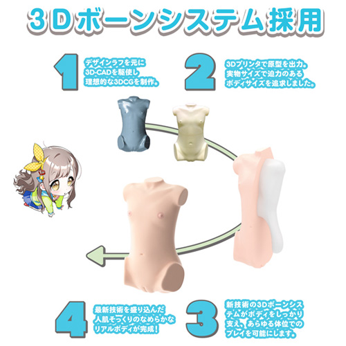 日本製リアルボディ つるぺた萌木ひな画像6