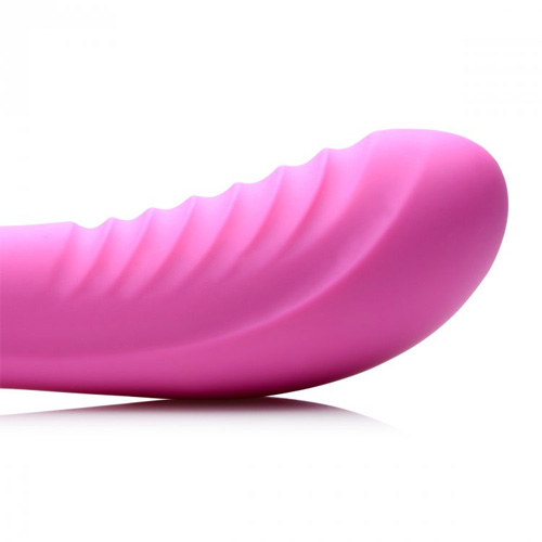 両端で異なる刺激を楽しめるバイブ Power Zinger Dual-Ended Silicone Vibrator画像5