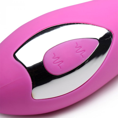 両端で異なる刺激を楽しめるバイブ Power Zinger Dual-Ended Silicone Vibrator画像6