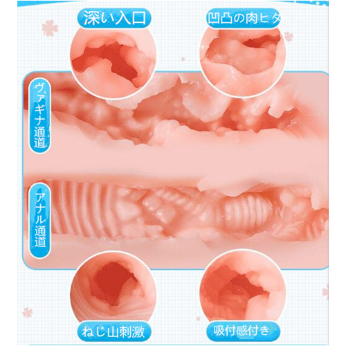M バストホール リアルパイズリ ヴァギナ オナホール画像3