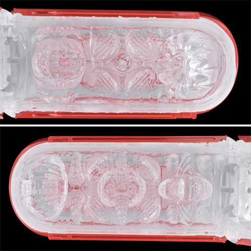 TENGA FLIP 0(ZERO) RED WARMER SET テンガ フリップ ゼロ レッド ウォーマー セット画像3