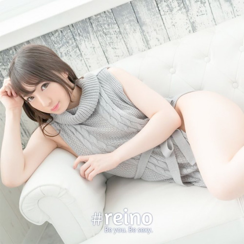例のニット スキ見せワンピース グレー アイボリー画像3