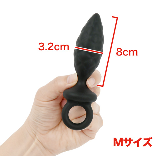 柔らかウォーターシリコンアナルプラグ S M L 3サイズ画像3