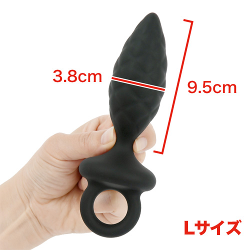 柔らかウォーターシリコンアナルプラグ S M L 3サイズ画像4