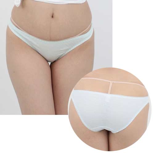 肌なじみの良いコットンシンプルフルバック 6色 Mサイズ Lサイズ画像5