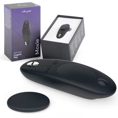 野外プレイ用マグネット固定タイプ We-Vibe Moxie Black ウィーバイブ モクシー ブラック