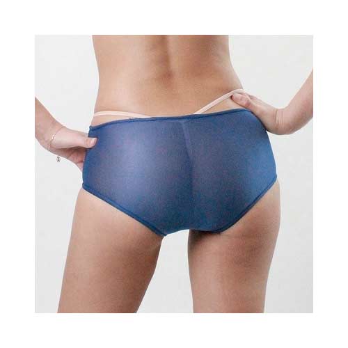 UNISEX 極薄ストレッチサテンラインブルマ画像2