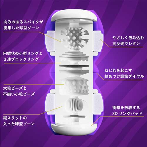 ENJOY TOYS MENS MAX SMART Gear メンズマックススマートギア ブラック画像2