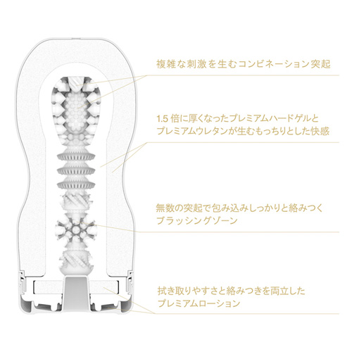 リニューアル PREMIUM TENGA ORIGINAL VACUUM CUP HARD プレミアム テンガ オリジナルバキューム カップ ハード画像3