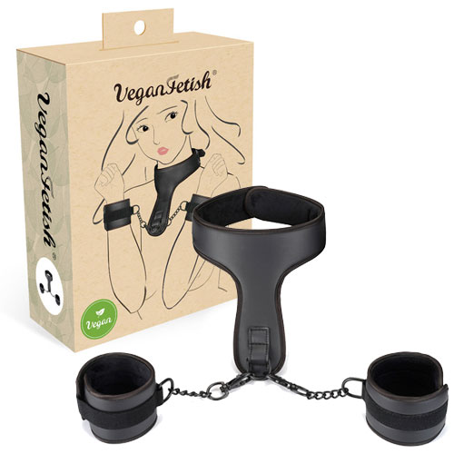 Liebe Seele リーべゼーレ 首枷手枷セット Vegan Fetish ヴィーガン フェティッシュ