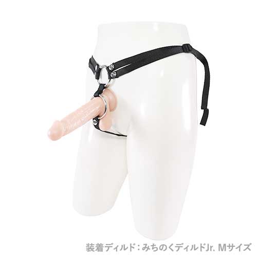 2穴同時挿入可能なペニバン ユニティ ストラップオン ハーネス 画像6