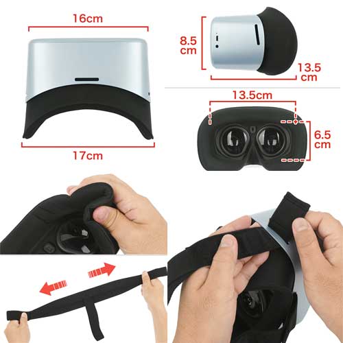 4Kの高画質に進化したVRディスプレイ SKYWORTH 4D PRO-802画像2