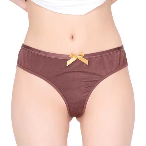 ミルクチョコレート香るシースルーヒップパンティ画像2