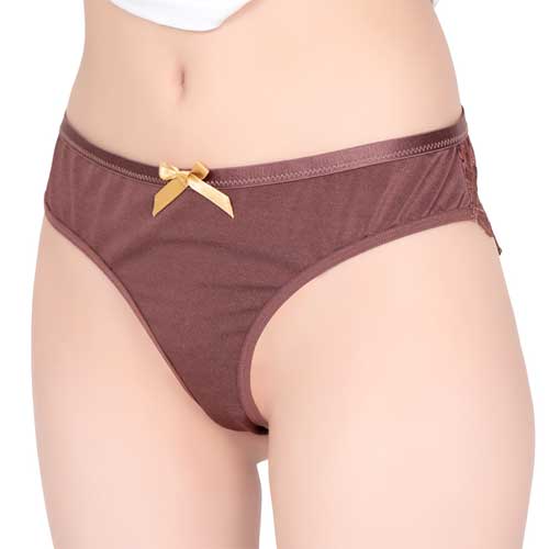 ミルクチョコレート香るシースルーヒップパンティ画像3