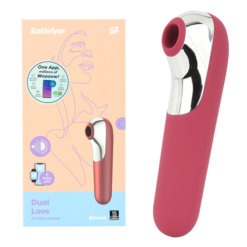 Satisfyer Dual Love Red サティスファイヤー デュアルラブ レッド