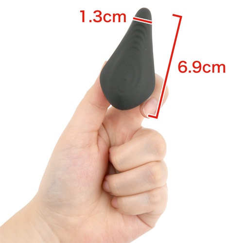 完全防水 ゆびオナ finger rotor ブラック ピンク画像2