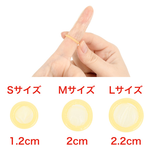 指ドーム 20個入り Sサイズ Lサイズ画像3