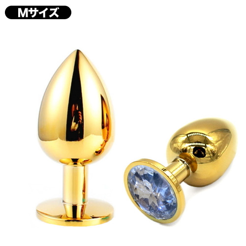 金ナル 豪華アナルコーン M パープル ピンク ホワイト画像4