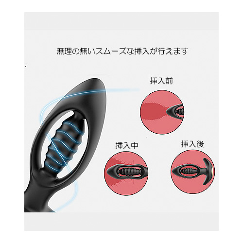 パイルドライバー アナルプラグバイブ画像2