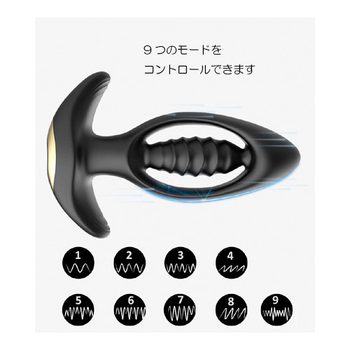 パイルドライバー アナルプラグバイブ画像3