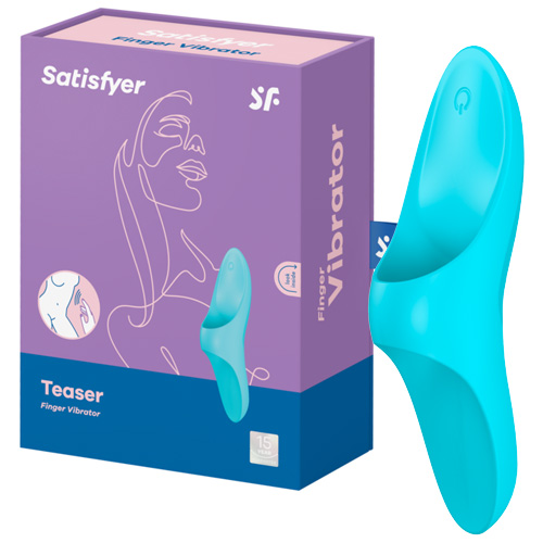 サティスファイヤー ティーザー ライトブルー Satisfyer Teaser Light blue